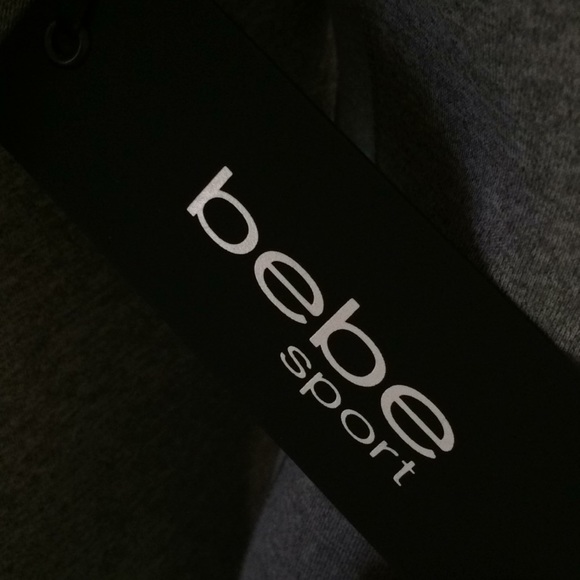 Bebe Sport Midriff Peek Logo Sweatshirt - Picture 4 of 8